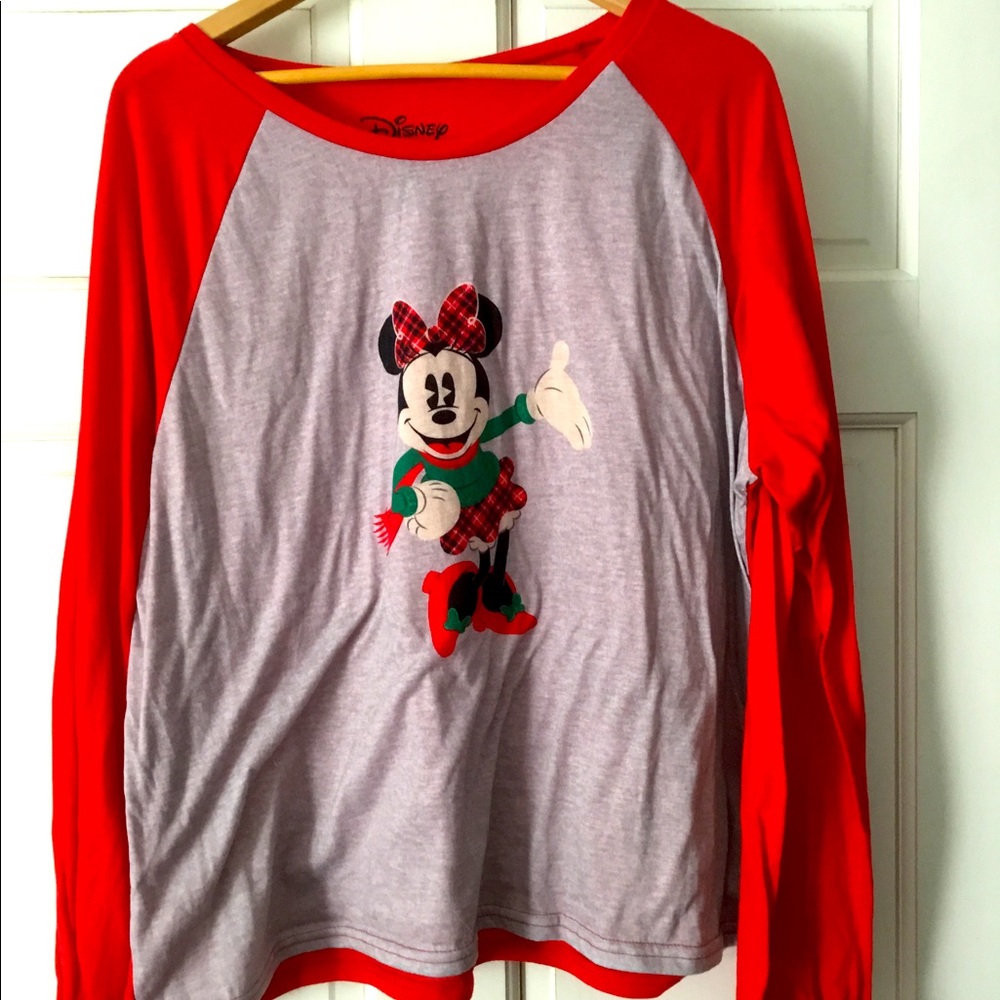 Disney Minnie Mouse Pajama Top 3X